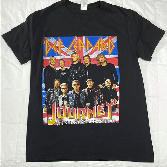 Def Leppard and Journey 2018 North American Tour concert tee - Medium - Picture 1 of 3